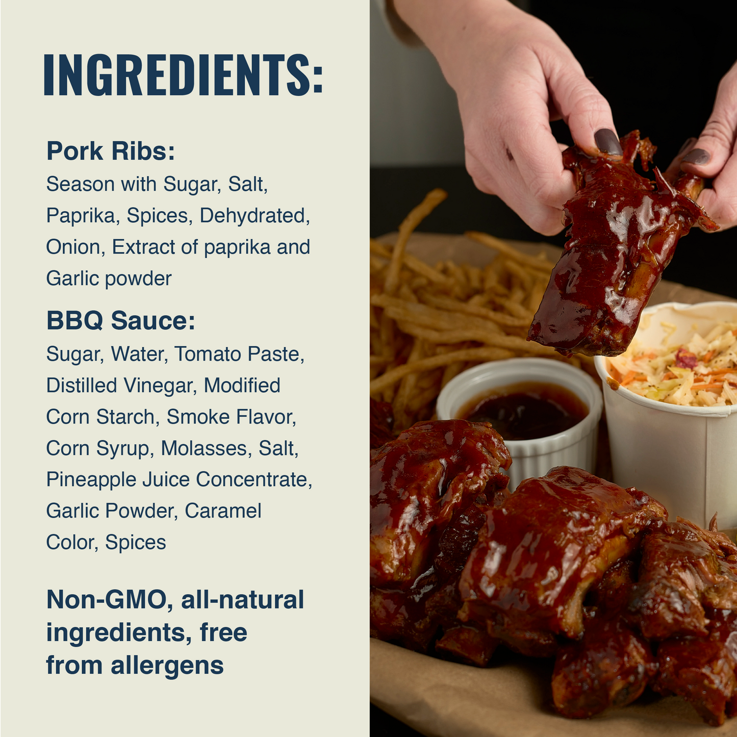 Smokehouse Signature Bundle: Smoked Beef Brisket + Pork Baby Back Ribs + Chicken BBQ 3-For-1 Combo Pack